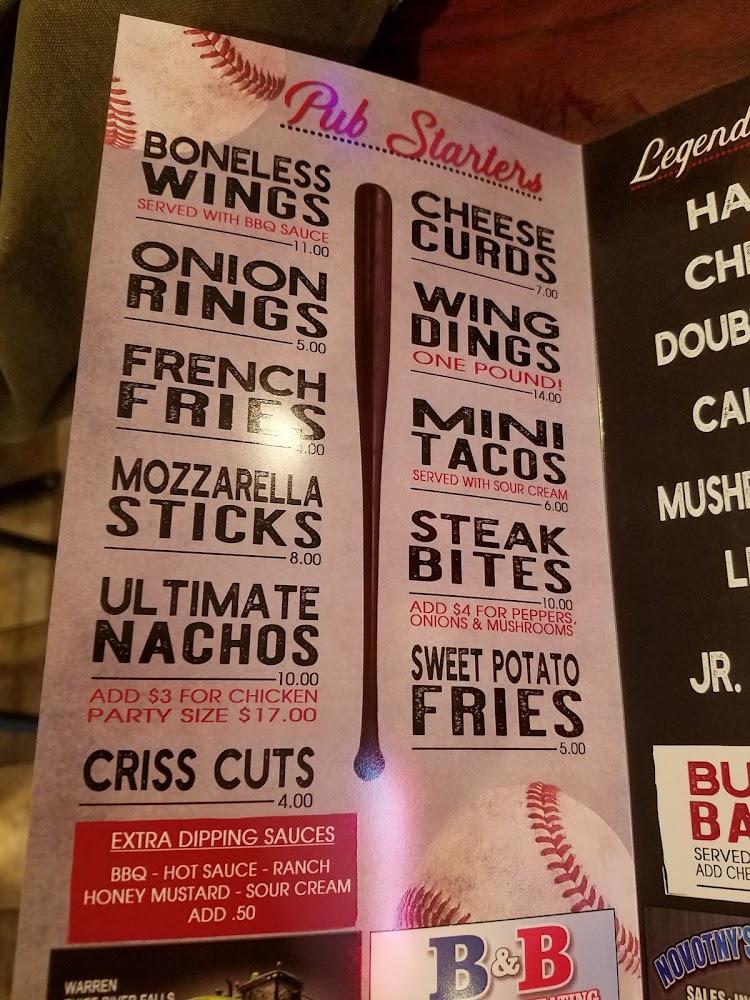 Legends Sports Pub & Grill Menu image 3