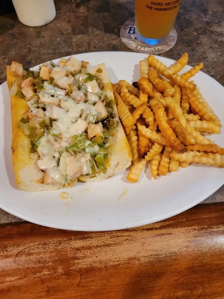 Philly Chicken Sandwich Combo
